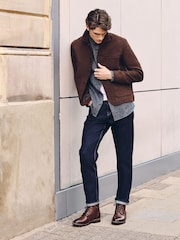 Tan Brown Leather Boots - Image 3 of 4