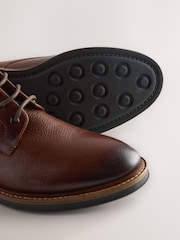 Tan Brown Leather Boots - Image 7 of 8