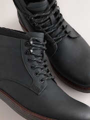 Black Borg Lined Chukka Boots - Image 5 of 7