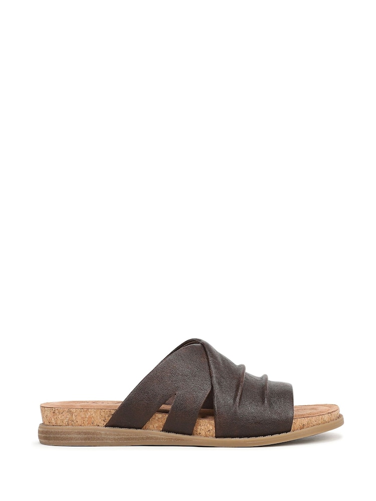 Preto - Blowfish Malibu Noelle Regular Fit Slides - Imagem 1 de 7