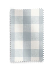 Sophie Allport Pale Blue Gingham Made to Roman Measure - Image 6 of 6