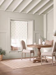 Sophie Allport White Stripe Water Colour Dragonfly Made to Roman Measure Curtains - Image 5 of 6
