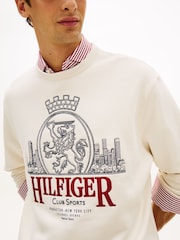 Bluză de molton la baza gâtului Tommy Hilfiger - Imaginea 4 din 5