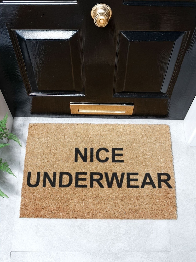 Artsy Mats Nice Underwear Doormat - Imaginea 1 din 13
