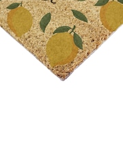 Artsy Mats Brown Hello Lemons Doormat - Image 7 of 10