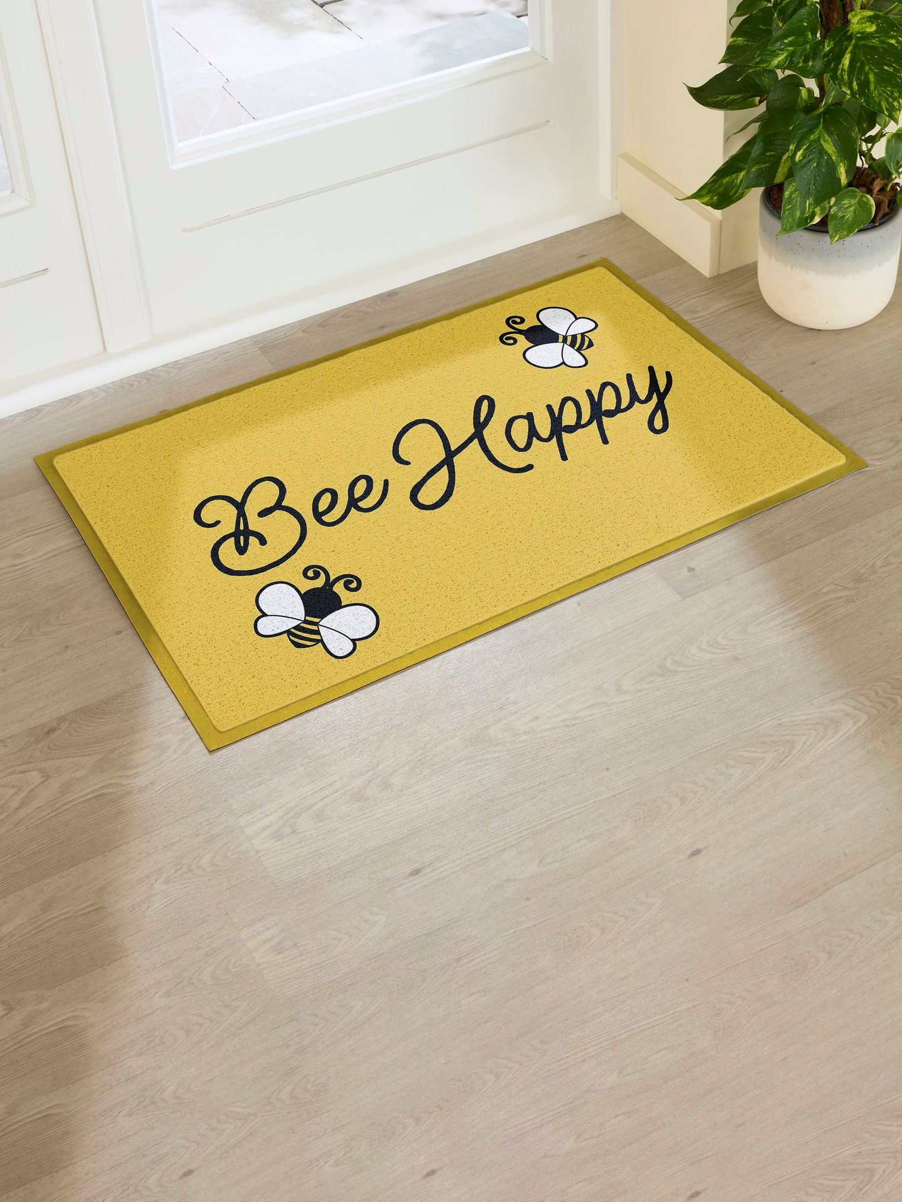 Artsy Mats Yellow Bee Happy Doormat