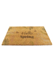 Artsy Mats Brown Hello Spring Doormat - Image 10 of 12