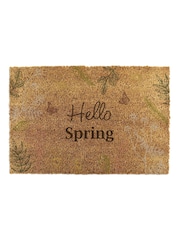 Artsy Mats Brown Hello Spring Doormat - Image 12 of 12
