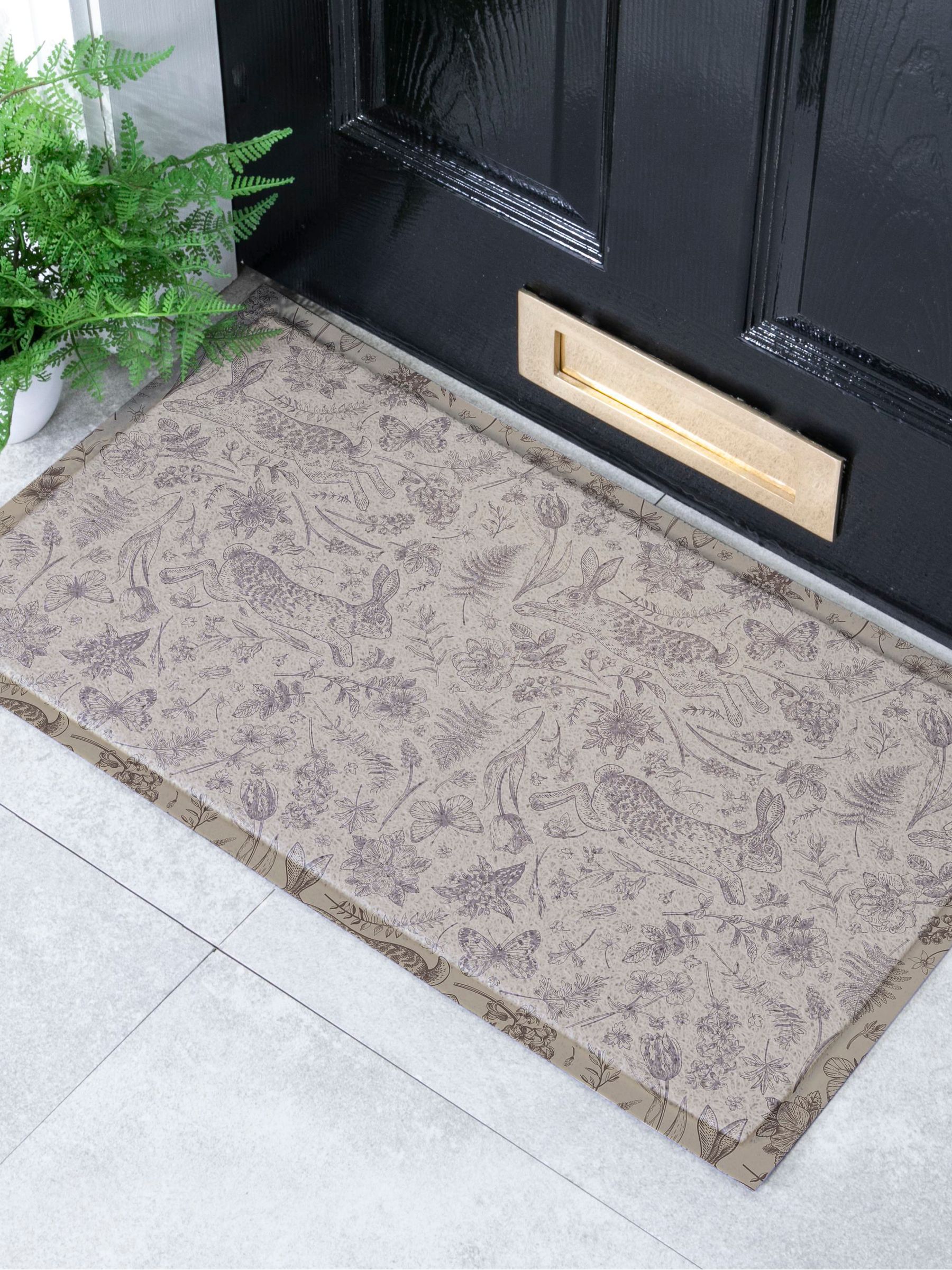Artsy Mats Multi Hare Doormat