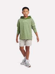 New Balance Green 574 Shoe Graphic French Terry Hoodie - Image 3 of 6