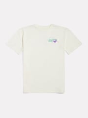 New Balance White Athletics Relaxed Premium Graphic T-Shirt - Image 7 of 10