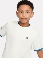 New Balance Pink Premium Sport Jersey Polo Shirt - Image 6 of 10