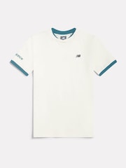 New Balance Pink Premium Sport Jersey Polo Shirt - Image 7 of 10