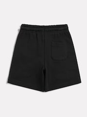New Balance Black Small Logo French Terry Shorts - Image 2 of 3