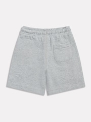 New Balance Grey Small Logo French Terry Shorts - Image 2 of 3
