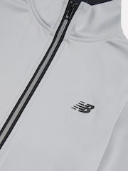 New Balance Grey Quarter Zip Funnel & Joggers Set - Image 10 of 11