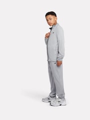 New Balance Grey Quarter Zip Funnel & Joggers Set - Image 2 of 11