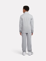 New Balance Grey Quarter Zip Funnel & Joggers Set - Image 3 of 11