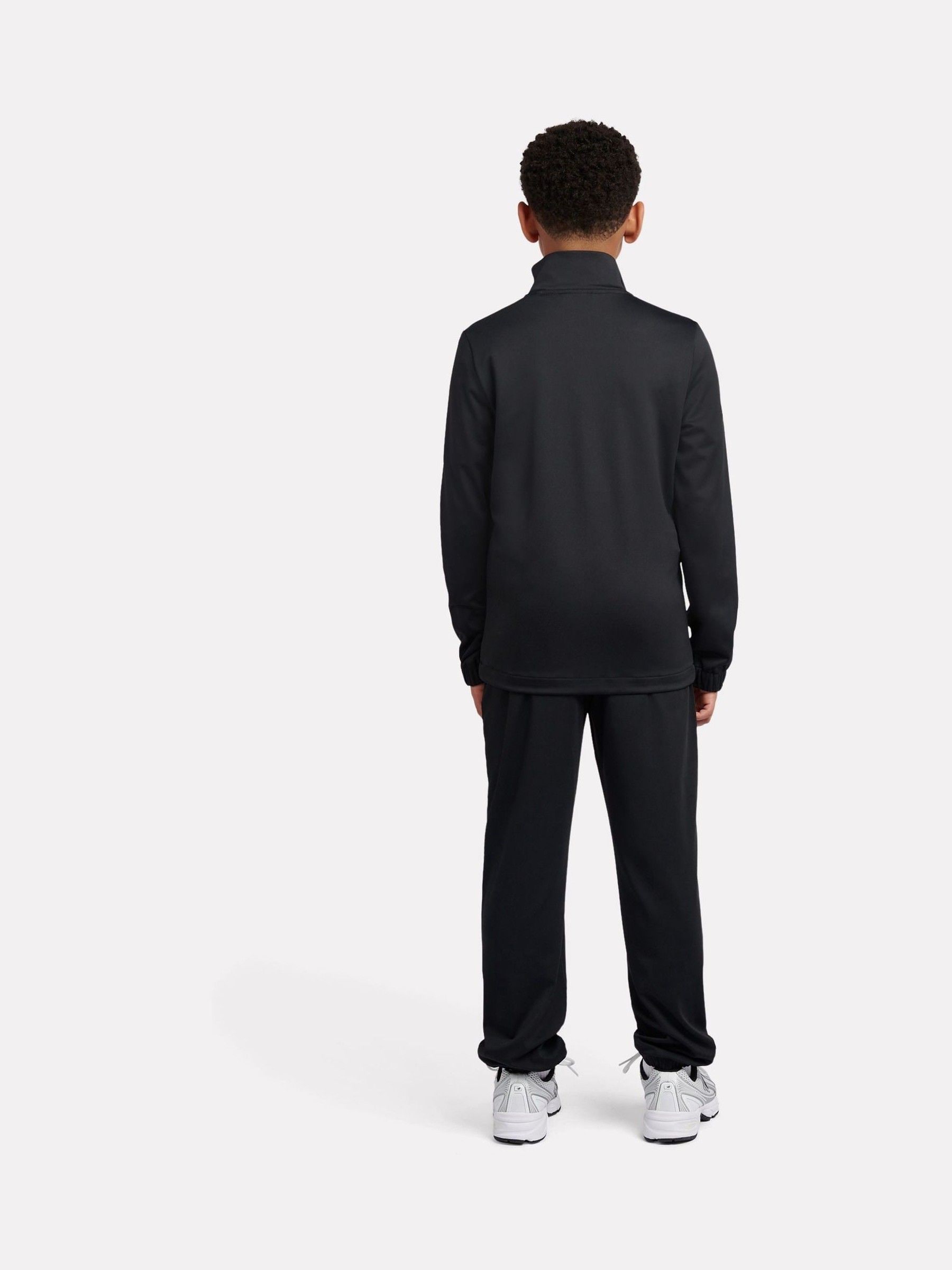 Buy New Balance Black Quarter Zip Funnel & Joggers Set from Next USA