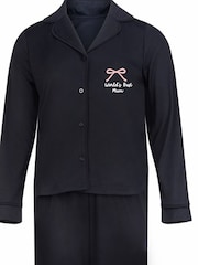 Personalised World's Best Mum Pyjamas by Koko Blossom - Image 1 of 1