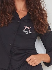 Personalised World's Best Mum Pyjamas by Koko Blossom - Image 2 of 3