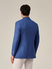 أزرق داكن - سترة Jamie بتفصيل مُخصص سادة من Skopes - صورة 3 من 7