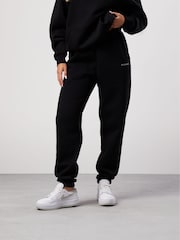Gym King Black Boyfriend Fleece Joggers - Image 3 of 5