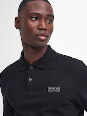 Barbour International Black Long Sleeve Polo Shirt - Image 4 of 7