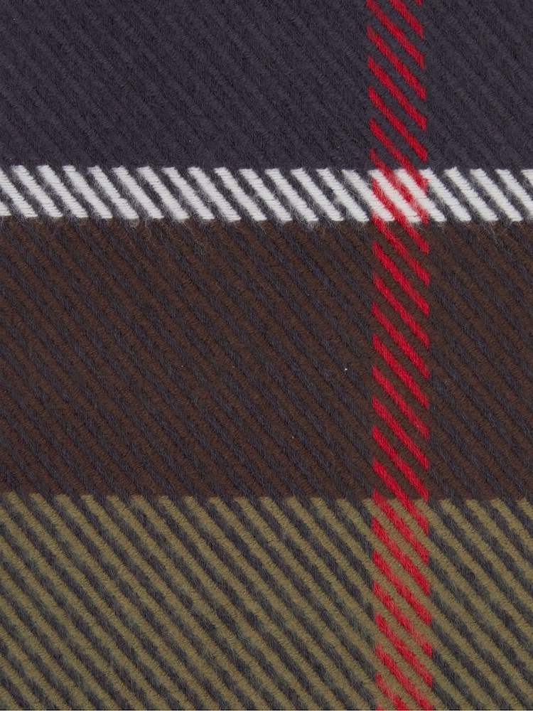 Barbour® Green Blair Tart Scarf - Image 7 of 7 Barbour® Green Blair Tart Scarf - Image 7 of 7