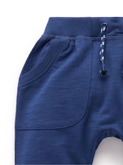 Purebaby Blue Slouchy Joggers - Image 3 of 5