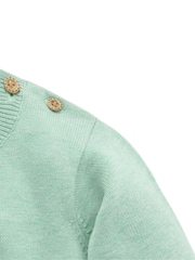Purebaby Green Llama Knit Jumper - Image 6 of 6