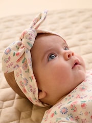 Purebaby Pink Bodysuit & Leggings Set 3 Piece - Image 2 of 6