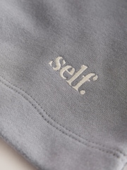 رمادي - من self. سويت شيرت بنصف سحاب - صورة 8 من 9