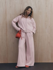 self. Baby Pink Full Zip Hoodie - Image 2 of 9