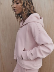 self. Baby Pink Full Zip Hoodie - Image 6 of 9