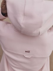 self. Baby Pink Full Zip Hoodie - Image 8 of 9