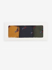 Barbour® Grey Pheasant Sock Giftbox - Image 3 of 3
