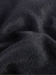 Barbour Black Wool Scarf - Image 5 of 6