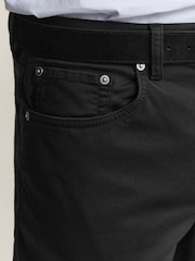 GANT Black Regular Fit Desert 5-Pocket Jeans - Image 5 of 6