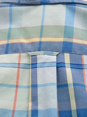 GANT Blue Poplin Multi Check Shirt - Image 3 of 3