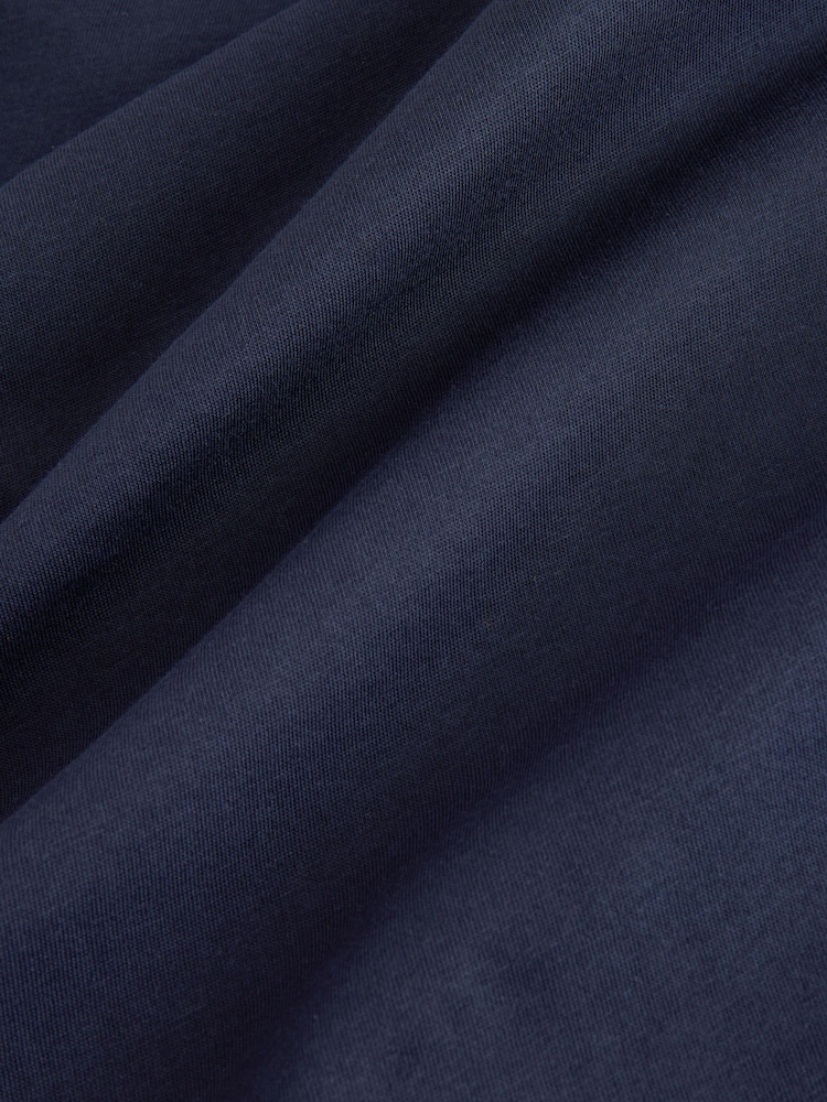 Bleu marine - T-shirt GANT avec logo brodé - Image 8 sur 8
