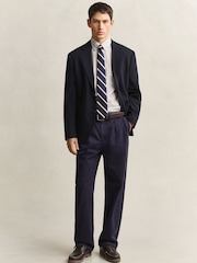 GANT Brown Classic Oxford Stripe Shirt - Image 4 of 6