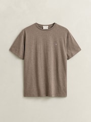 GANT Brown Shield Logo T-Shirt - Image 5 of 5