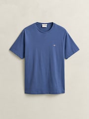 GANT Blue Shield Logo T-Shirt - Image 5 of 5