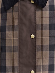 GANT Checked Wax Jacket - Imaginea 9 din 10