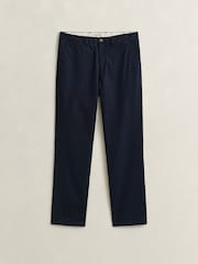 GANT Blue Regular Fit Classic Chinos - Image 6 of 6