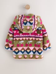 Multi Fairisle - Jachetă din fleece cu fermoar pentru bebeluși (0luni-2ani) - Imaginea 2 din 7