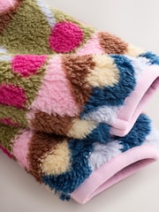 Multi Fairisle - Jachetă din fleece cu fermoar pentru bebeluși (0luni-2ani) - Imaginea 6 din 7