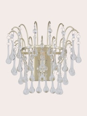 Laura Ashley Gold Willow Wall Light - Image 4 of 4