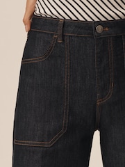 Anthropologie Pilcro The Rylan Relaxed High-Rise Flare Black Jeans - Immagine 5 di 5